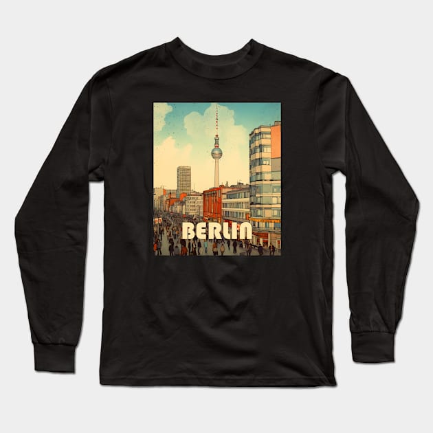 Berlin Long Sleeve T-Shirt by MBNEWS